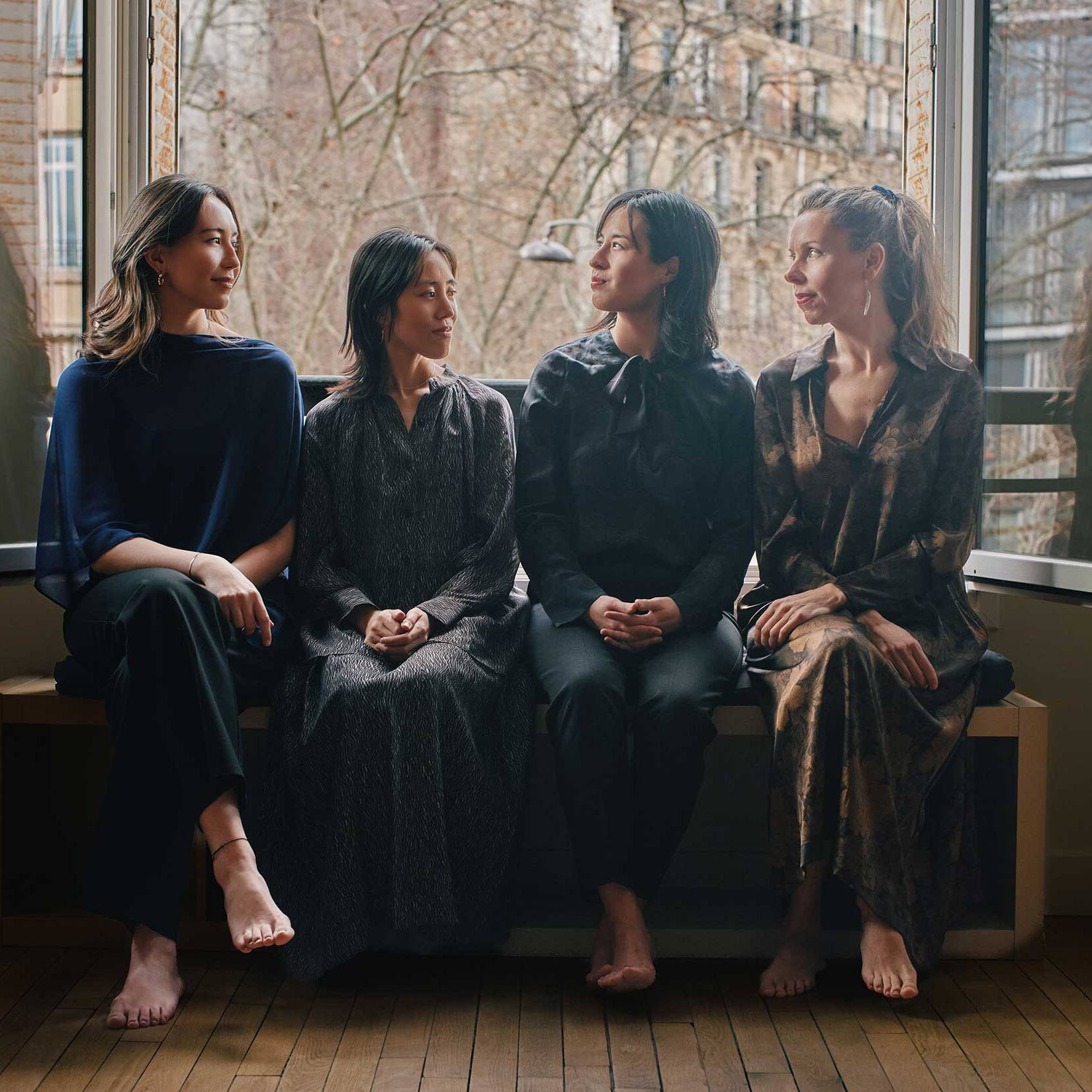 Mi-Sa Yang & Sophie Williams, violines Yuko Hara, viola Joëlle Martinez, violonchelo