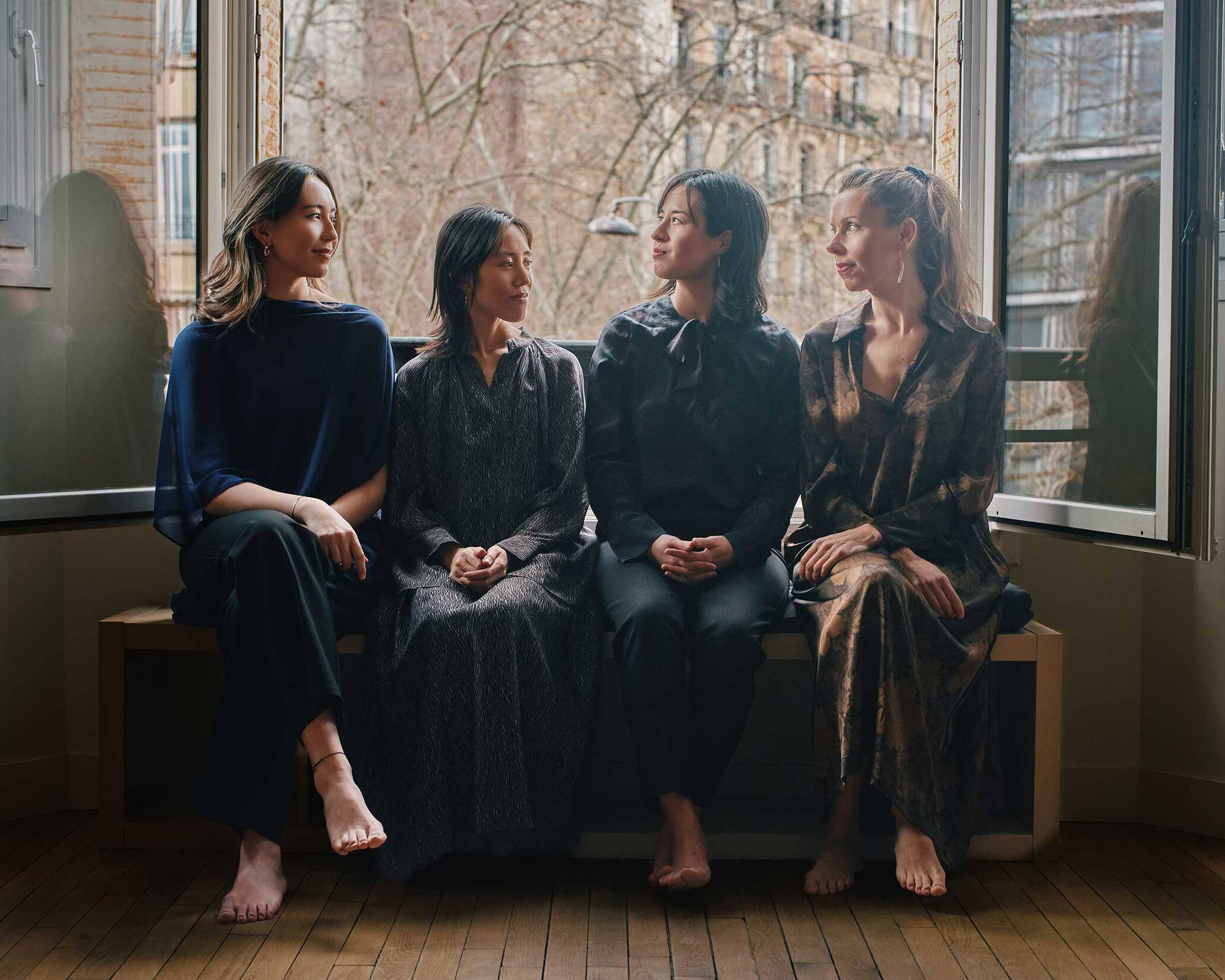 Mi-Sa Yang & Sophie Williams, violines Yuko Hara, viola Joëlle Martinez, violonchelo